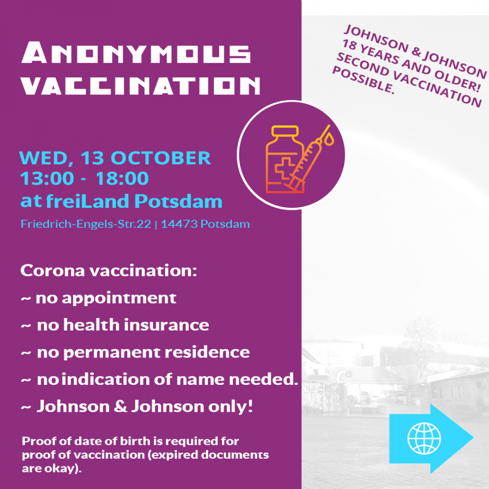 Anonymous vaccination