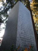 Stele auf dem neuen Friedhof in Potsdam